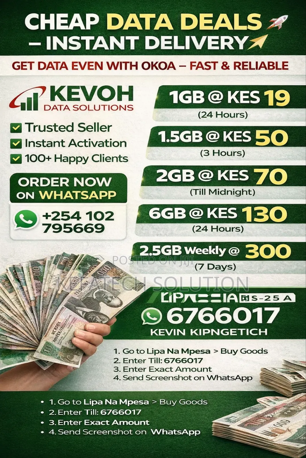 Cheap Data Bundles – Instant Delivery