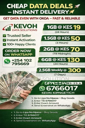Cheap Data Bundles – Instant Delivery