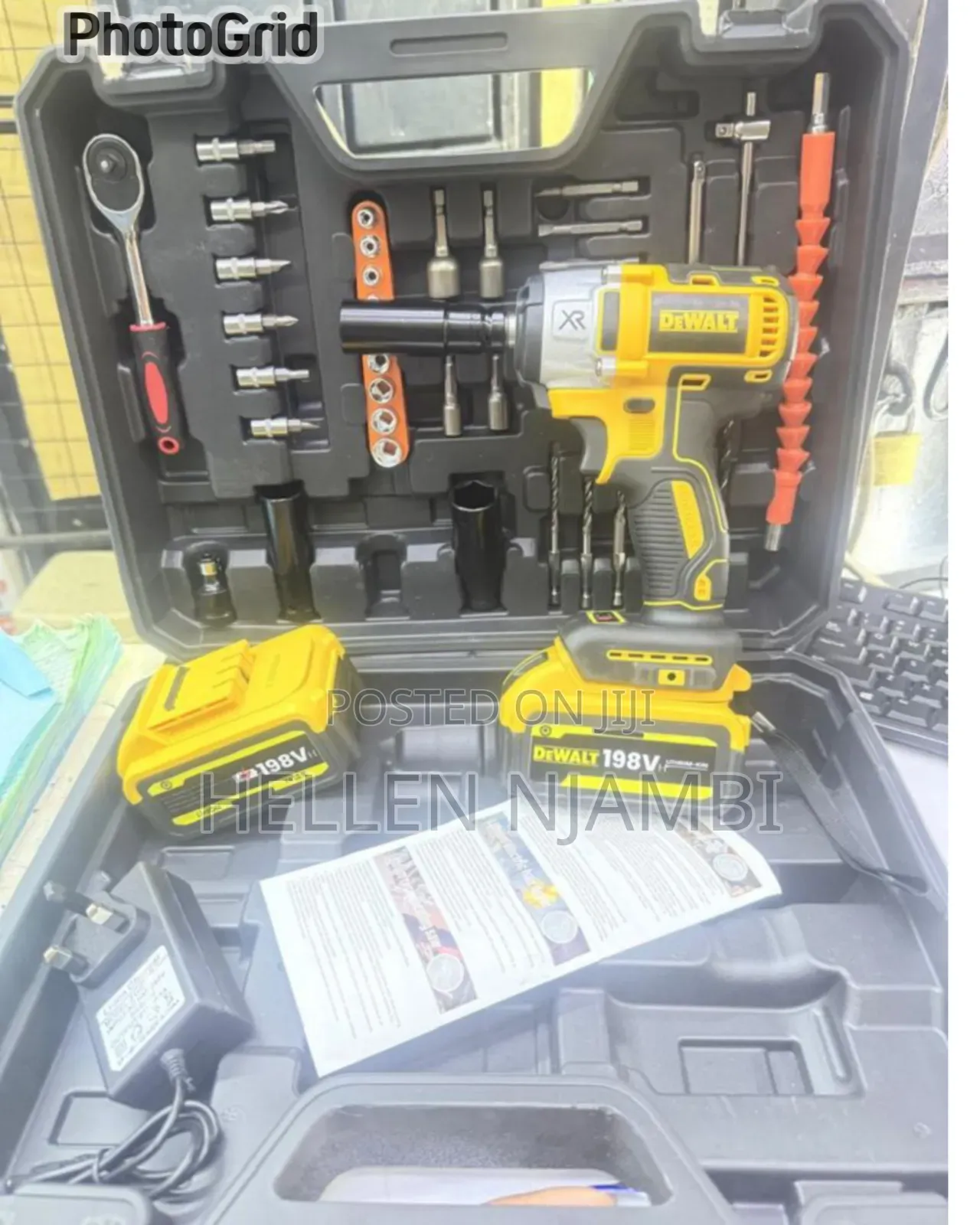 Dewalt 198v Cordless Impact Wrench