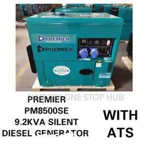 Premier Pm8500se 9.2kva Silent Diesel Generator