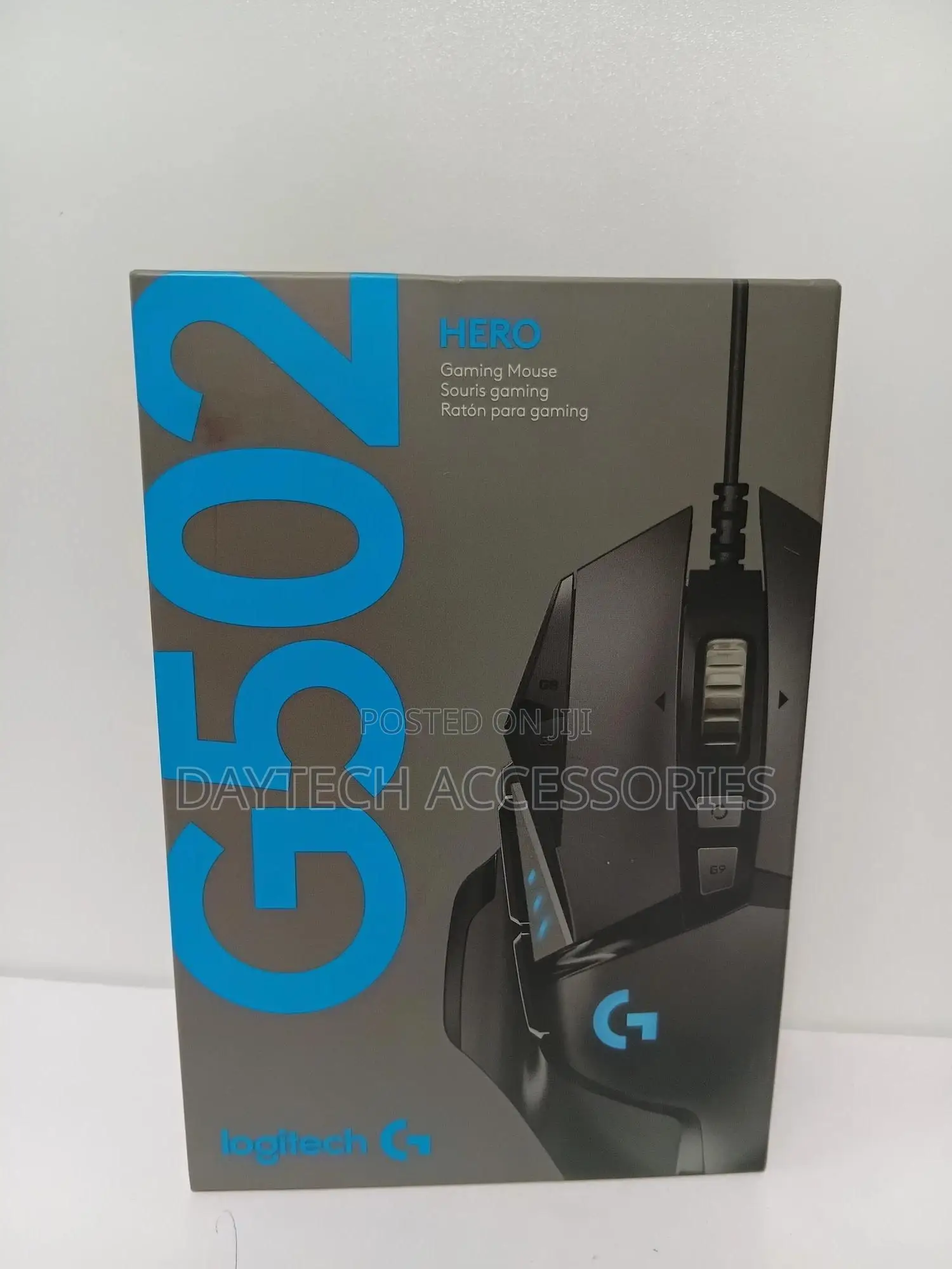 This Is a Logitech G502 Hero Gaming Mouse - Black