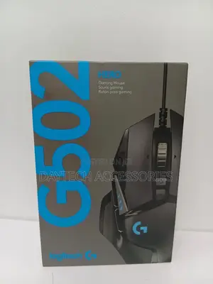 This Is a Logitech G502 Hero Gaming Mouse - Black