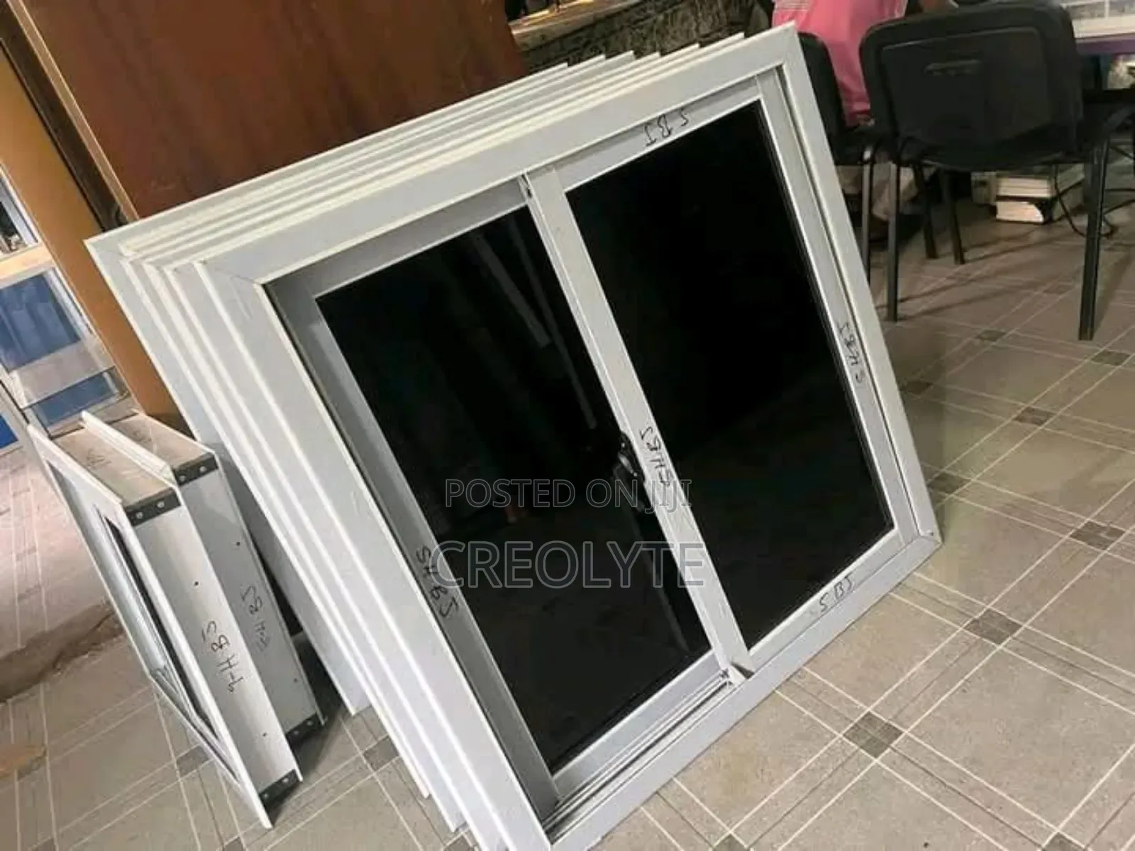 Aluminium Sliding Windows (White)