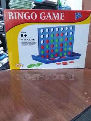 Bingo Game Board Set for Family Party Fun