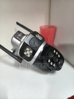Outdoor Indoor 10x Zoom 4g Dual Lens Camera Wireless Security Solar