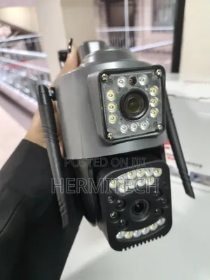 1080p PTZ Ip Camera 4g Ethernet Outdoor Indoor CCTV Dual Lens