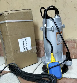 Deep Aquamax Submersible Water Pump 1hp 35m Head 750w + Float Switch