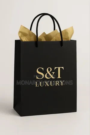 Black Gift Bags