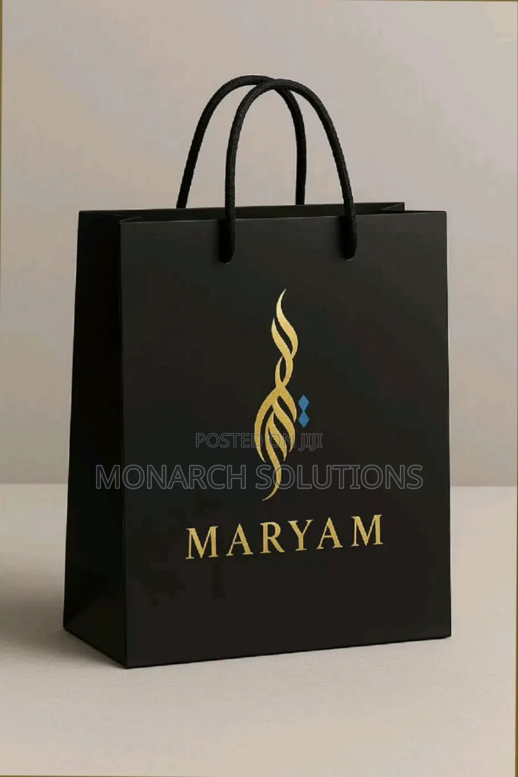 Black Gift Bags