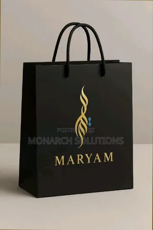 Black Gift Bags