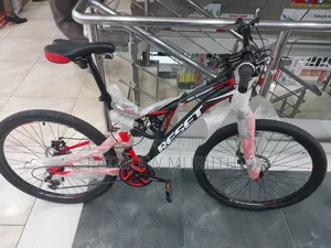Mountain Bike Reset 24 Inch Mountain Bicycle Front and Rear Suspension