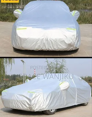 *High Quality Universal Grey Car Cover With Fleece