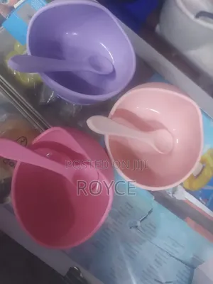 Suction Bowl Spoon Set