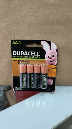 Aa 4pack Duracell Rechargeable Battery 2500mah.