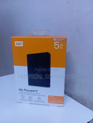 Wd My Passport 5tb HDD Available 5tb