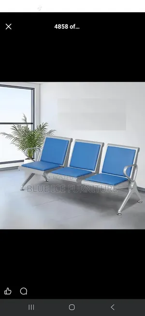 3 Seater Heavy Duty Bench Chair