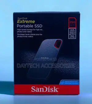 Sandisk Extreme Portable SSD 250gb Sdssde60-250g-G25