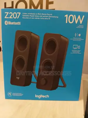 The Logitech Z207 Bluetooth Computer Speakers - Black