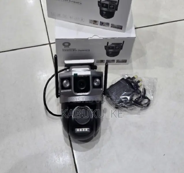 Dual Lens Smart Net Wireless Ac Powered CCTV Camera With Dual Lens