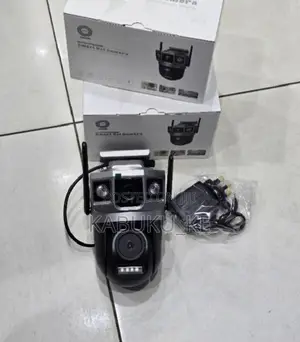 V380 Pro Dual Lens Wifi PTZ Wireless Camera Ac Powered