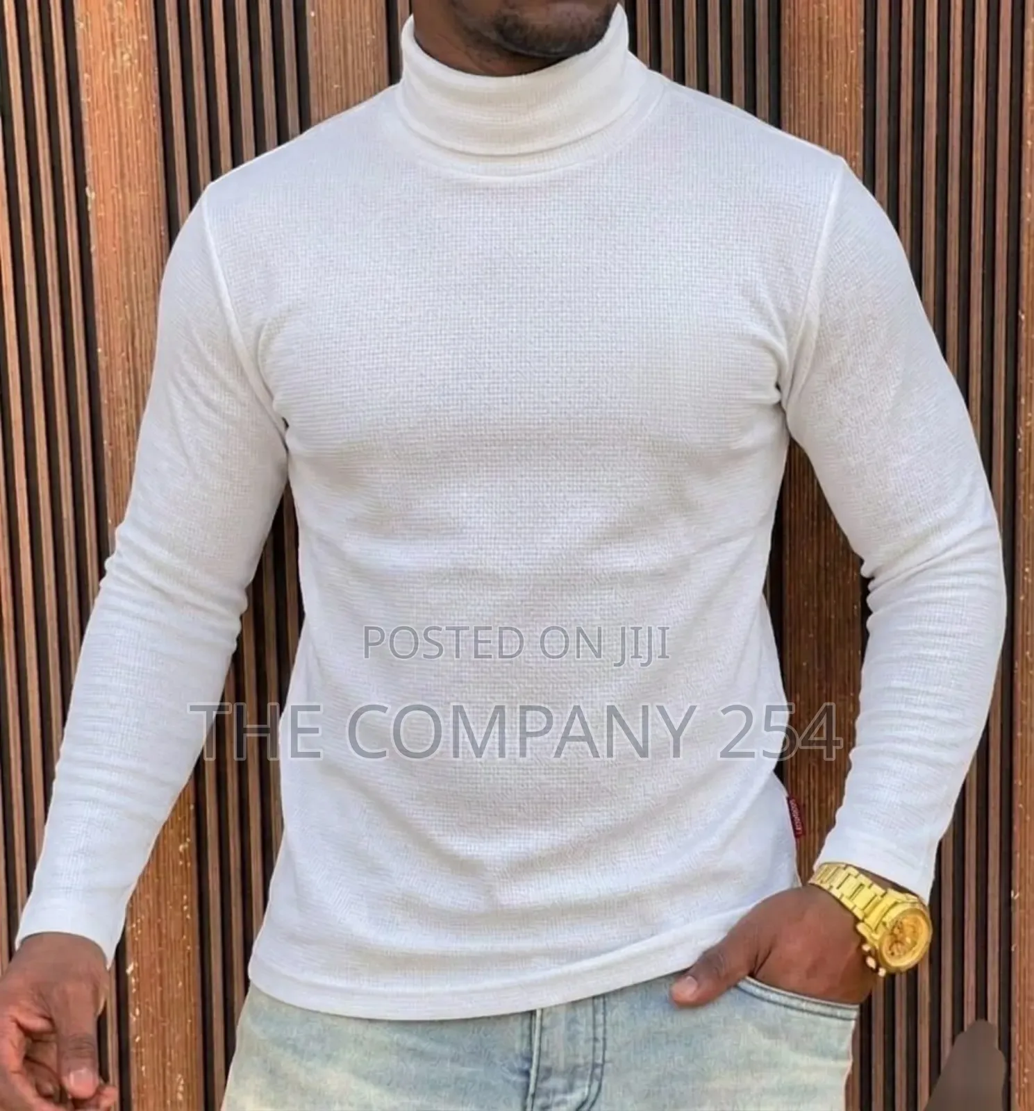 Quality Casual Men Unisex Official Plain Pull Necks