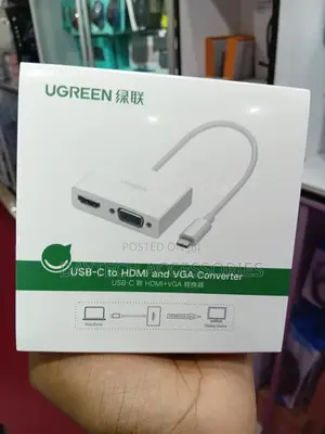 Ugreen Usb-c To Hdmi And Vga Converter (Model: Mm123).