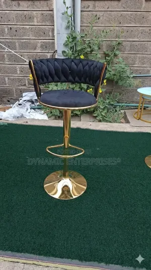 Modern Luxury Velvet Bar Stool