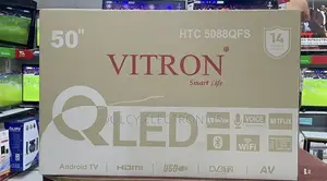 Vitron 50-Inch Qled Smart Android Tv