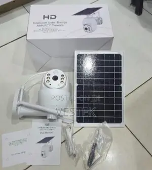 6mp Ubox PTZ Wireless Wifi Ubox Outdoor Solar Camera Full Color