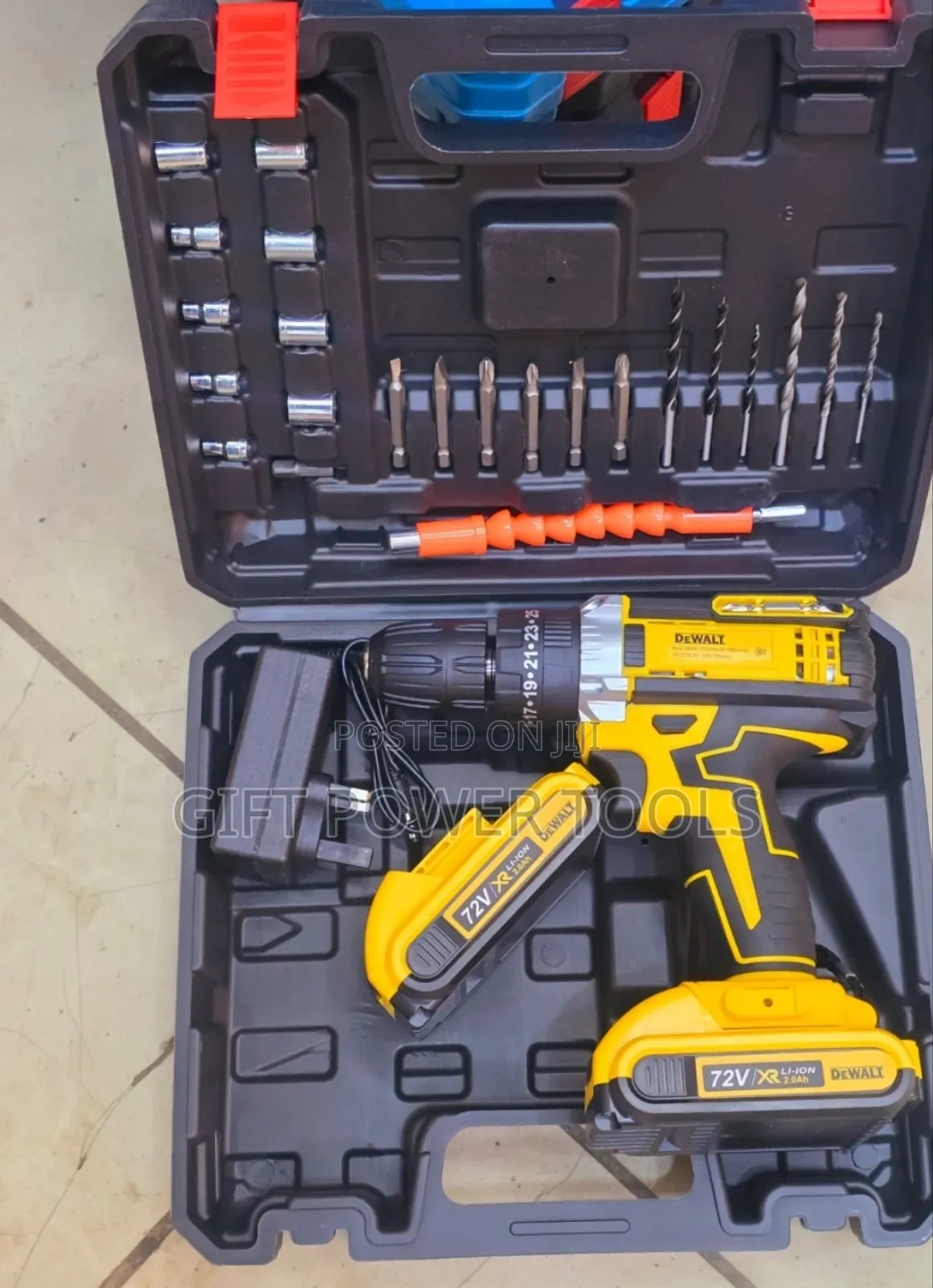 Dewalt Cordless Drill 72v/Rechargeable Drill