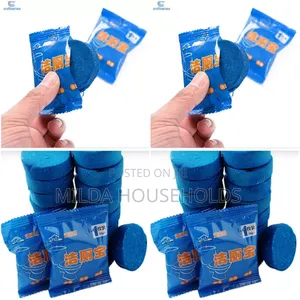 *Bubble Blue Tablets Toilet Cleaner