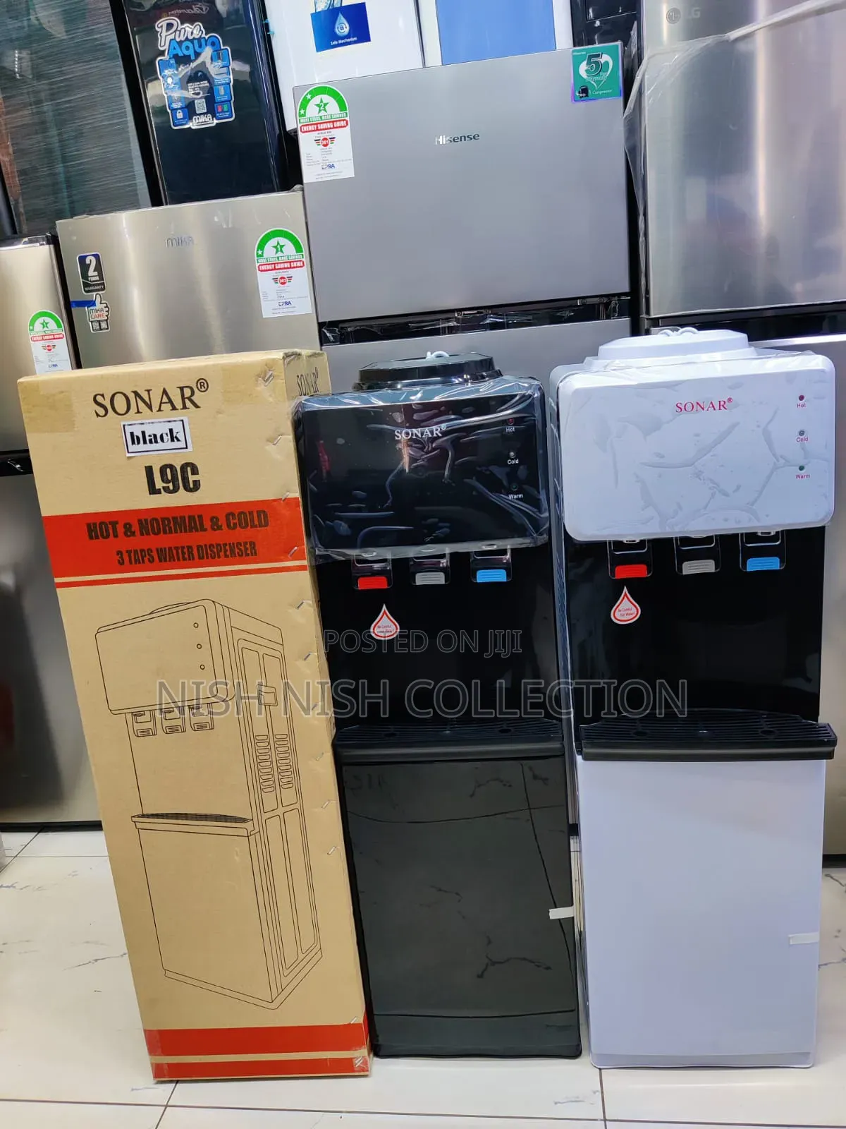 3 Taps Water Dispenser