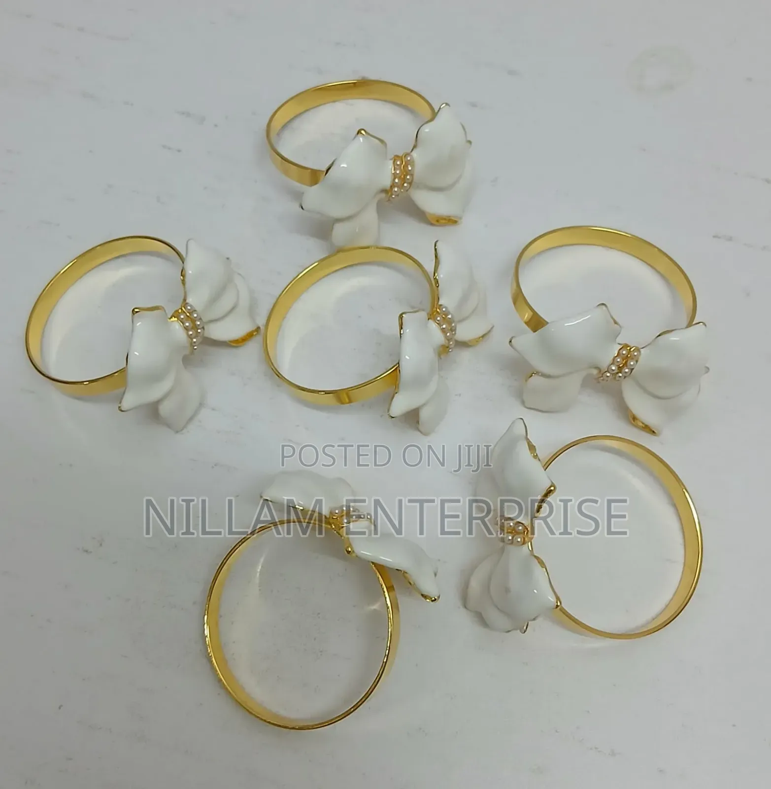 Napkin Ring Holder 6 PCS
