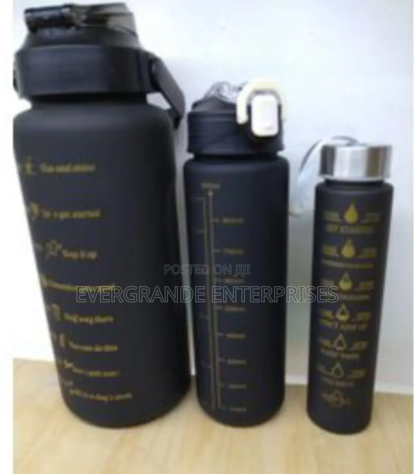 Water Bottle 3 In1