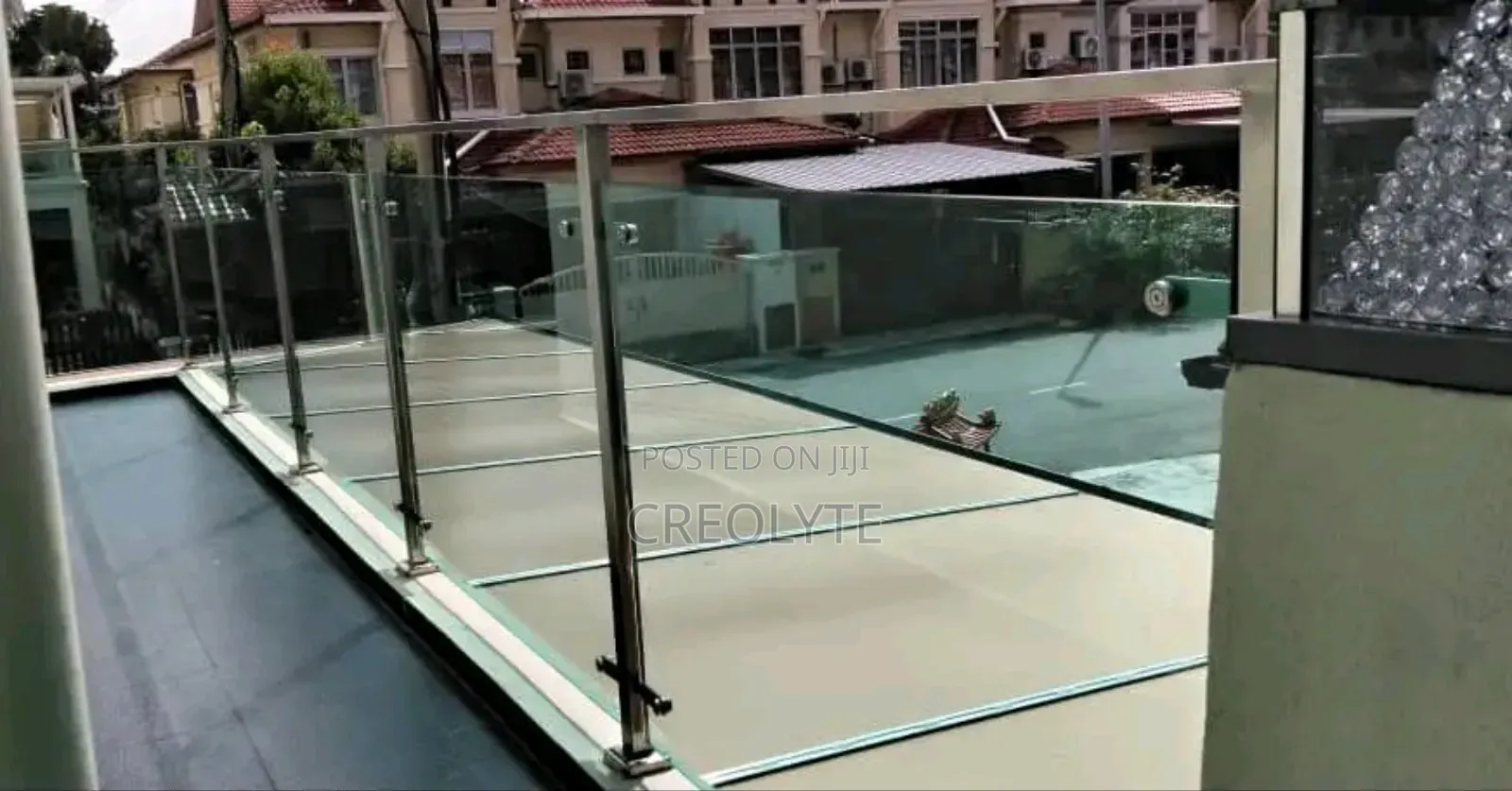 Modern Balcony Glass Railings