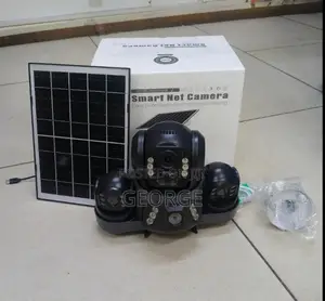 Two Way Audio Solar Wifi Triple Lens CCTV Camera Hd Outdoor View