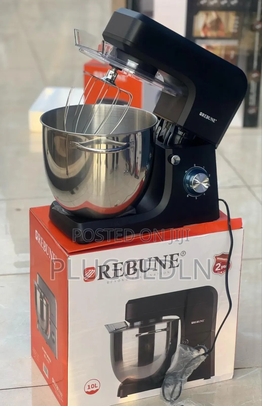 Rebune 10 Litres Stand Mixer .