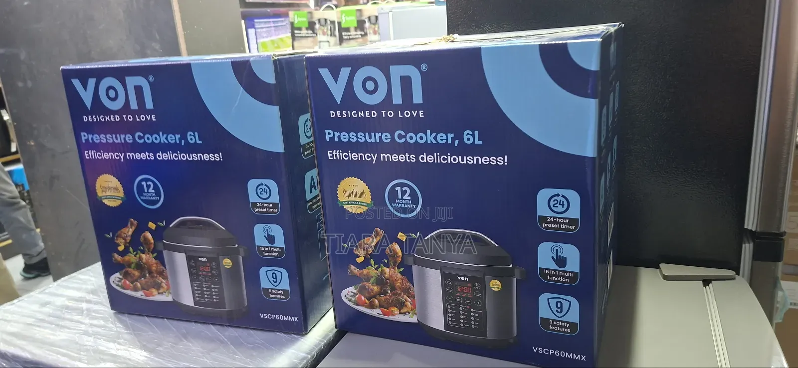 Von 6l Smart Electric Pressure Cooker, 1000w
