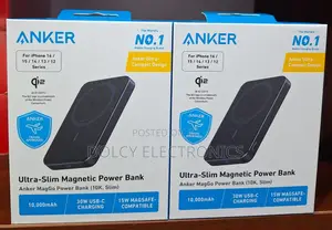 Anker Maggo Power Bank, Ultra-Slim 10,000mah Magnetic Battery Pack