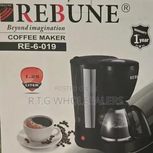 Rebune 1.25l Coffee Maker Re-6-019