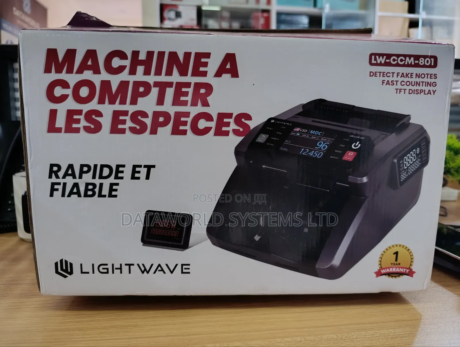 Lightwave Lw-CCM-801 Cash Counting Machine