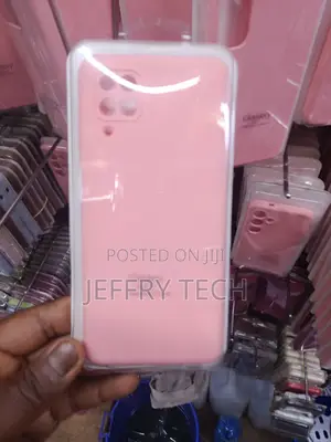 Minsu Baby-Skin" Texture Liquid Silicone Case for Samsung Galaxy A12