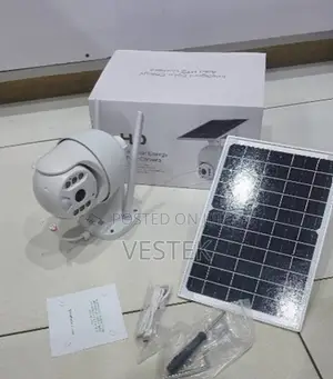 Wifi Solar Camera Powered PTZ 360° CCTV