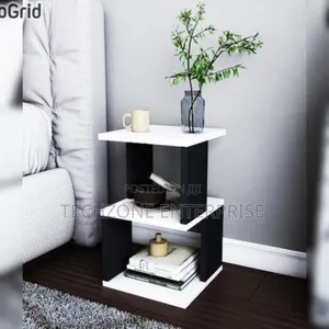 White and Black Jolly Bed Side 