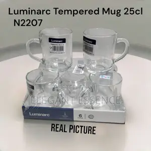 Set of 6 Luminarc Tempered Mug 25cl