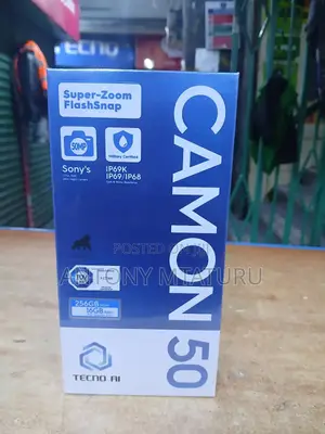 New Tecno Camon 50 256 GB