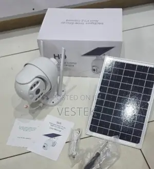 Ubox 4g Simcard Solar Powered CCTV Camera 3mp Full Hd