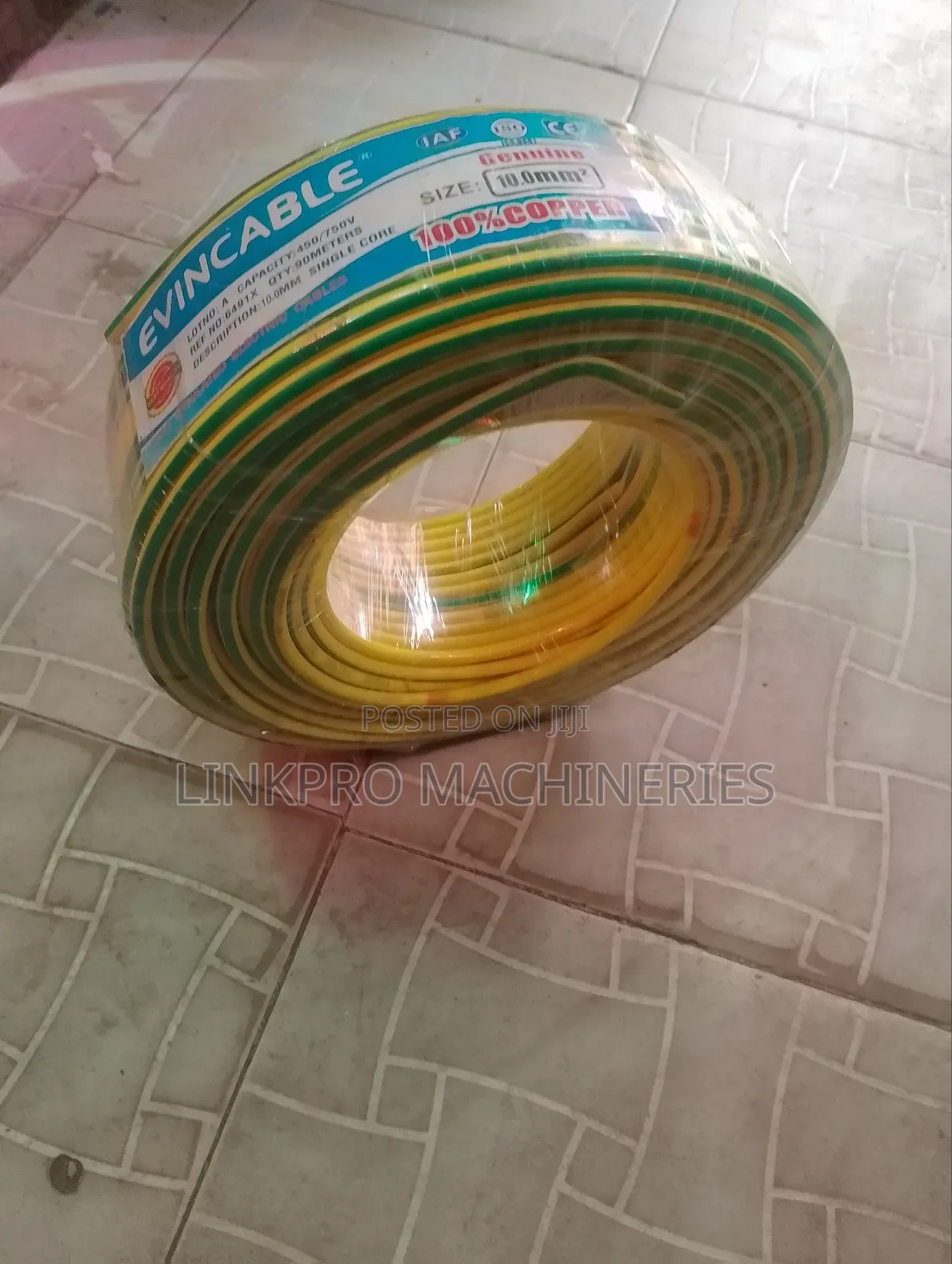 Evin Cable 10 Mm Single Core Earth Cable