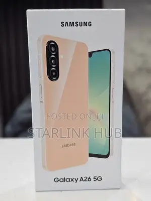 New Samsung Galaxy A26 128 GB Pink