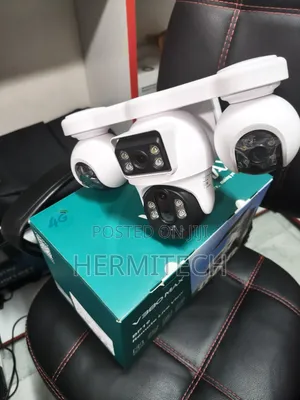 Solar Camera 4g Sim Outdoor 4-Lens Pir Human and Sound Detection